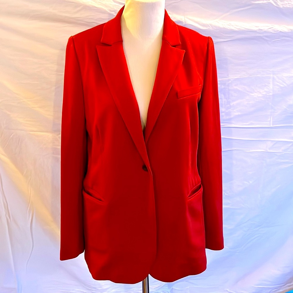 Rust-colored Blazer